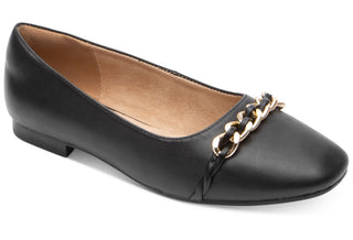 Rockport Women's Zoie Chain Ballet Flats Black Size 7.5 M