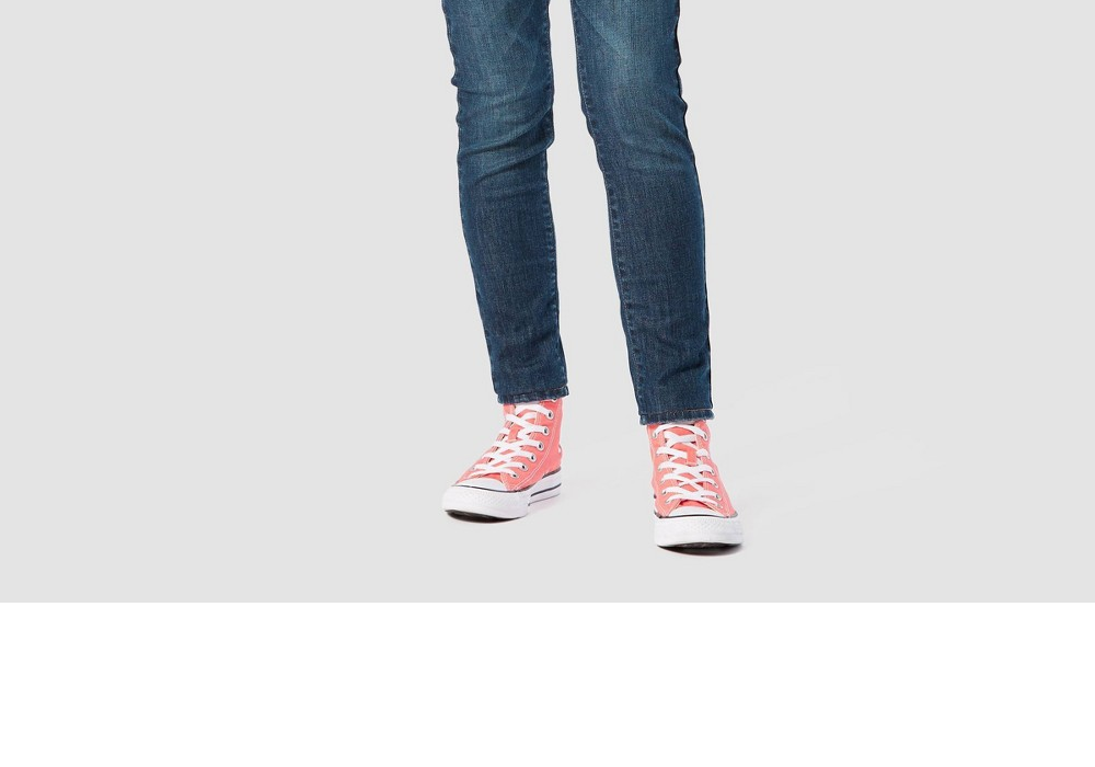 DENIZEN from Levi's Girls' Super Skinny High-Rise Jeans Dark Blue 16