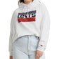 Levi's Women's Logo Hoodie White Size 2X