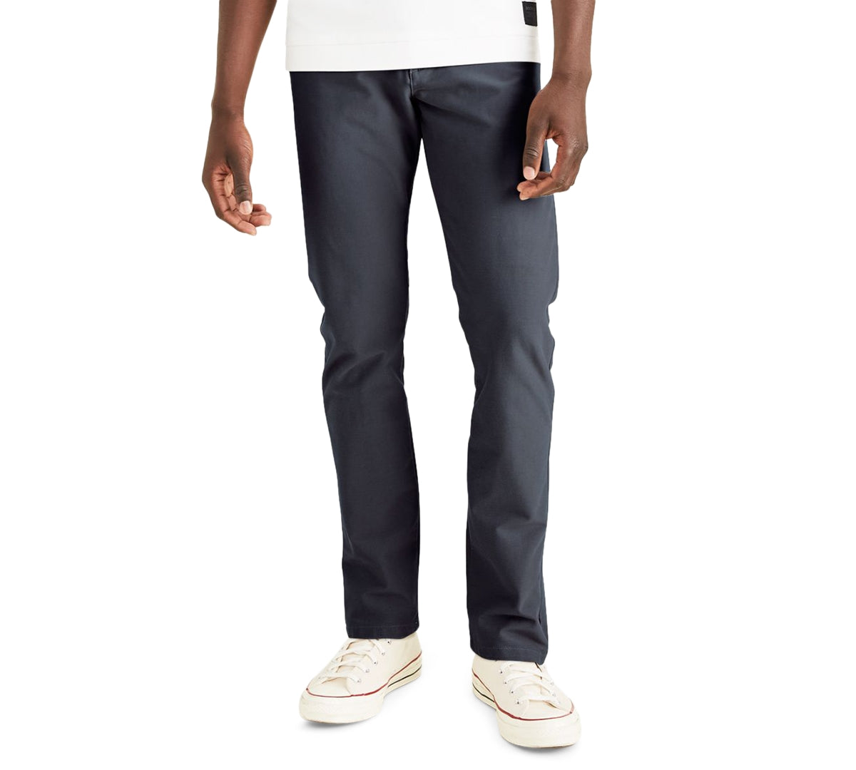 Dockers Men's Slim Fit Comfort Knit Chinos Blue Size 34X32