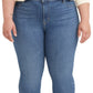 Levi's Women's 720 High Rise Super Skinny Jeans Blue Size 20W