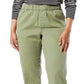Levi's Women's Pull on Comfort Chino Pants Green Size M