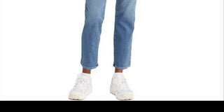 Levi's Women's 724 Straight Leg Cropped Jeans Blue Size 6 W28