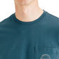 Dockers Men's Slim Fit Pocket Graphic T-Shirt Blue Size XX-Large