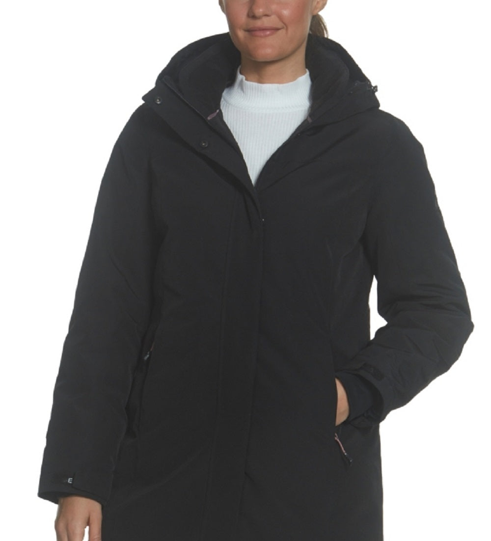 Gerry Women's Welded Arctic Parka Coat Black Size Large
