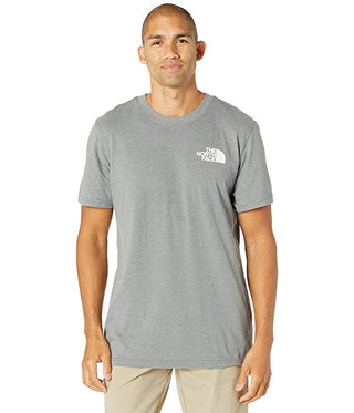 The North Face Men's Ss Box Nse Tee Gray Size X-Large