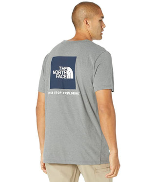 The North Face Men's Ss Box Nse Tee Gray Size X-Large