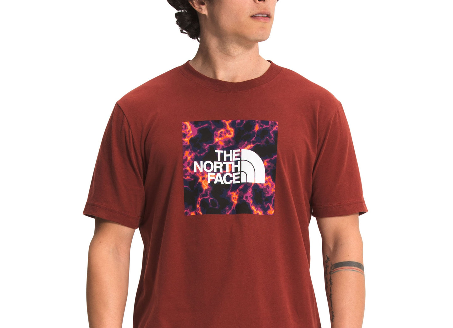 The North Face Men's Boxed T-Shirt Red Size X-Large