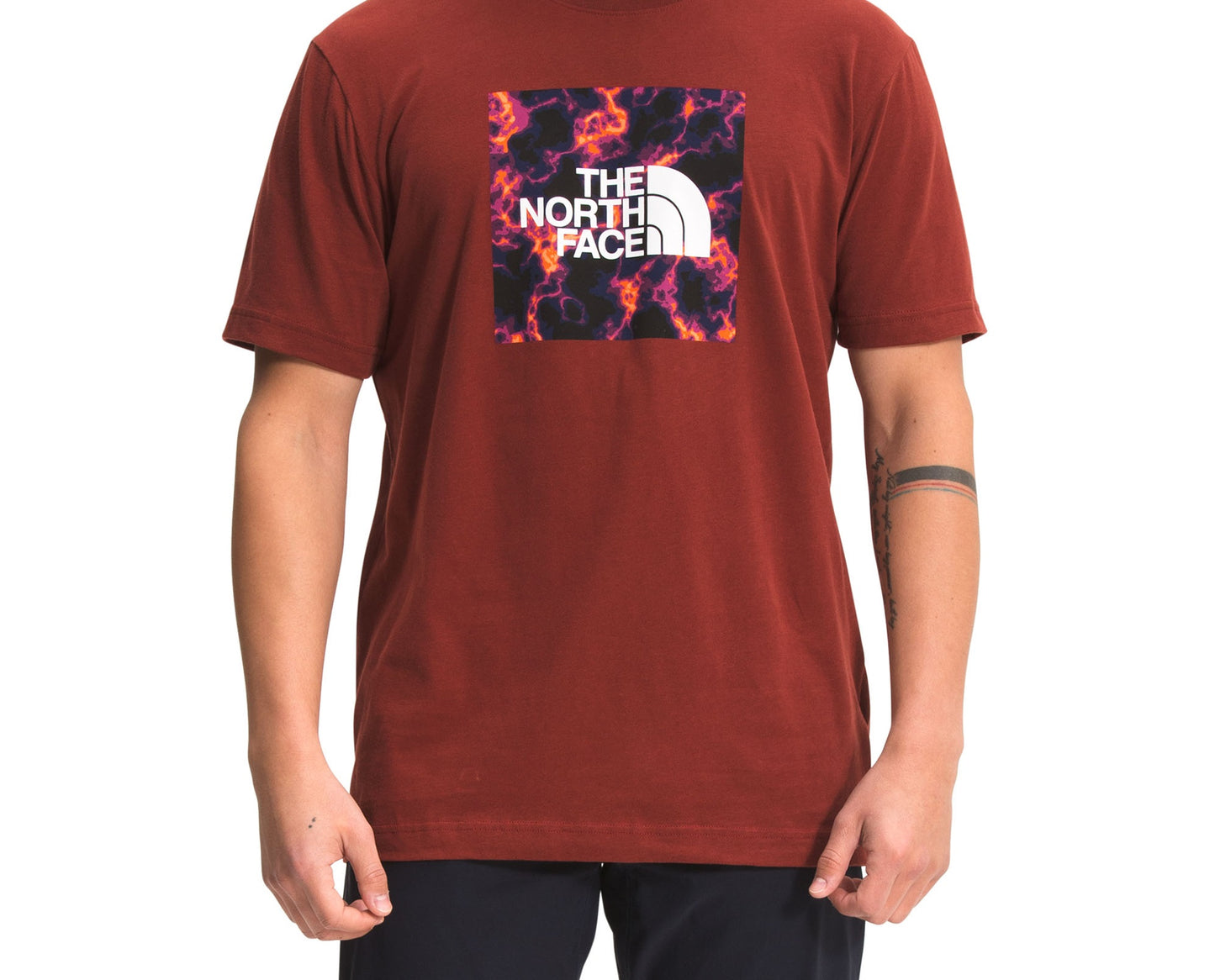 The North Face Men's Boxed T-Shirt Red Size X-Large