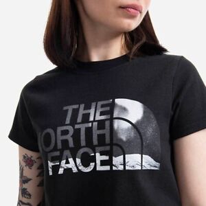 The North Face Women's Expedition Graphic Short Sleeve Top Black Size Small