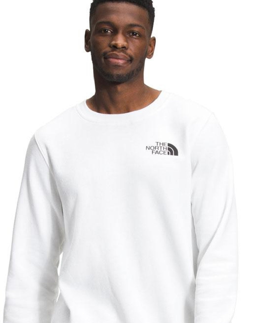 The North Face Men's Box Nse Crew Sweatshirt White Size Large