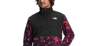 The North Face Men's Printed Denali Jacket Black Size Small