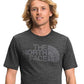 The North Face Men's Half Dome Tri Blend Tee Black Size Small
