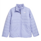 North Face Girl's Mossbud Swirl Water Repellent Jacket in Sweet Lavender - Kids Size