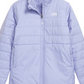 North Face Girl's Mossbud Swirl Water Repellent Jacket in Sweet Lavender - Kids Size
