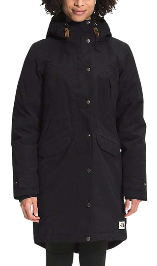 The North Face Women's Snow Water Repellent 600 Fill Power Down Parka in Black , Size Medium