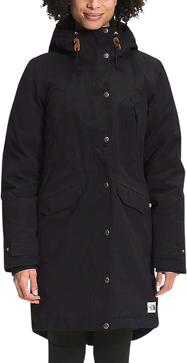 The North Face Women's Snow Water Repellent 600 Fill Power Down Parka in Black , Size Medium