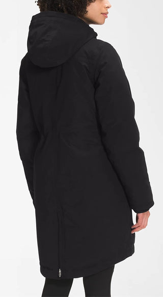 The North Face Women's Snow Water Repellent 600 Fill Power Down Parka in Black , Size Medium