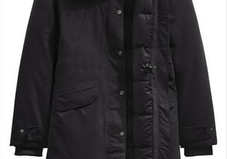 The North Face Women's Snow Water Repellent 600 Fill Power Down Parka in Black , Size Medium