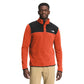 The North Face Men's Tka Glacier Snap Neck Pullover Orange Size Large