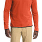 The North Face Men's Tka Glacier Snap Neck Pullover Orange Size Large