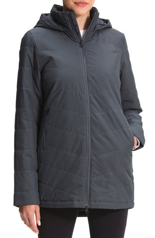 The North Face Women's Hooded Gray Size X-Small