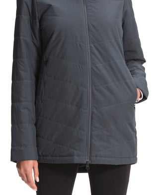 The North Face Women's Hooded Gray Size X-Small