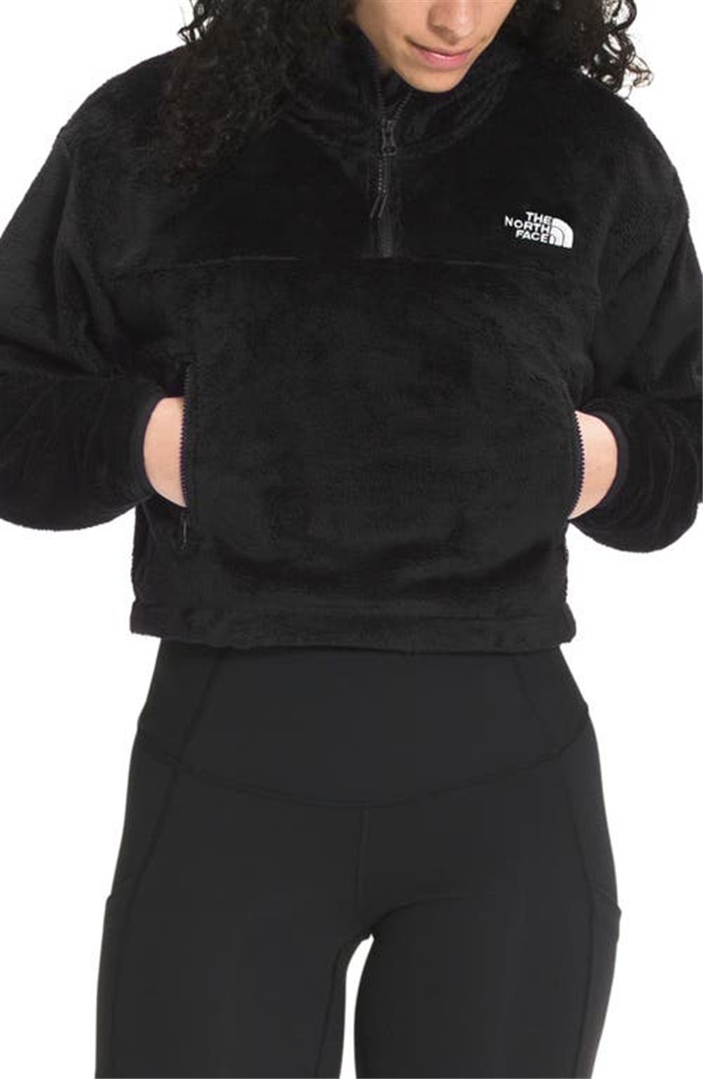 The North Face Women's Osito Zip Fleece Hoodie Black Size Small