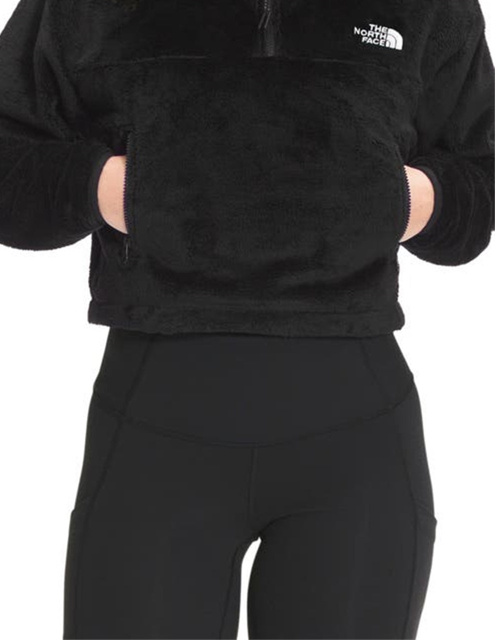 The North Face Women's Osito Zip Fleece Hoodie Black Size Small