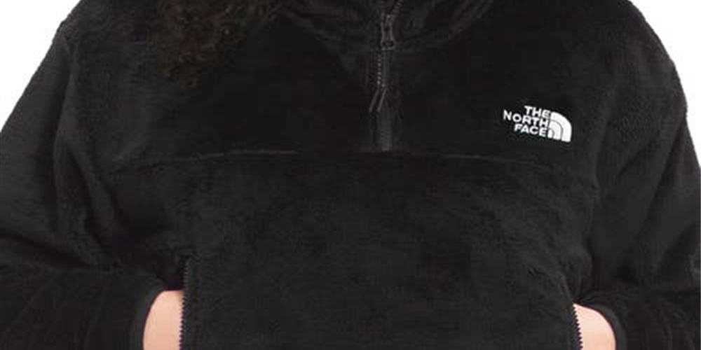 The North Face Women's Osito Zip Fleece Hoodie Black Size Large