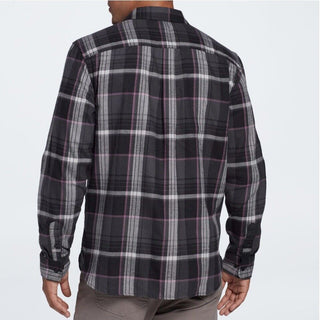 The North Face Men's Arroyo Flannel Shirt Gray Size Medium