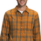 The North Face Men's Arroyo LW Flannel Shirt Yellow Size Medium