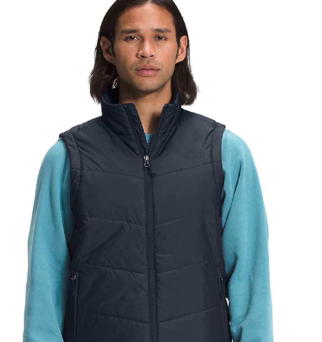 The North Face Men's Junction Heatseeker Eco Vest Blue Size X-Large