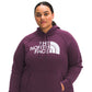 The North Face Women's Half Dome Pullover Hoodie Purple Size 1X
