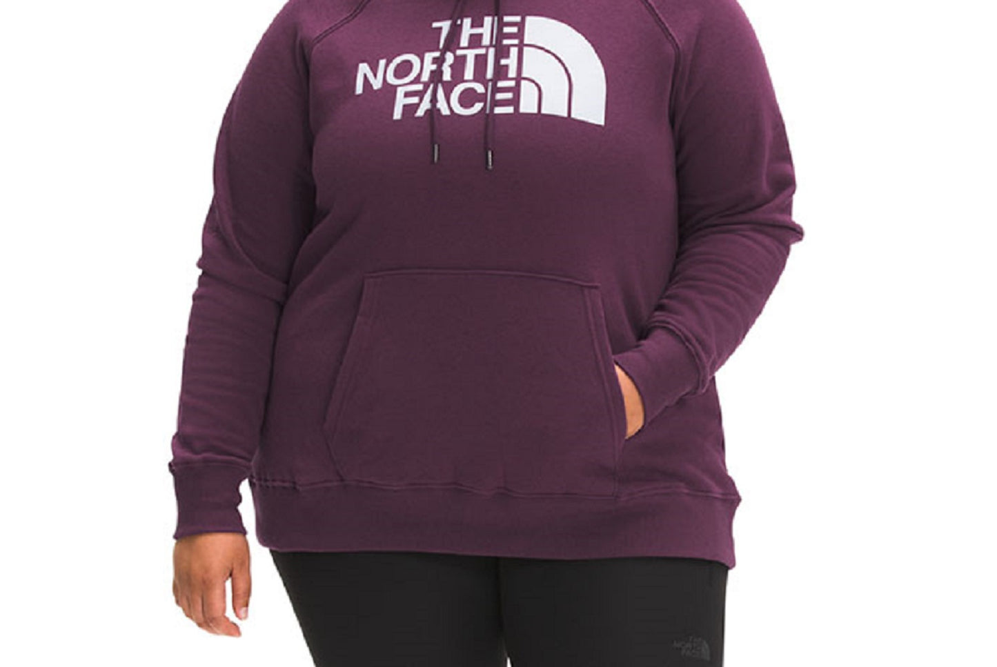The North Face Women's Half Dome Pullover Hoodie Purple Size 1X