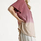 Umgee - Dip Dye Raw Edged Top