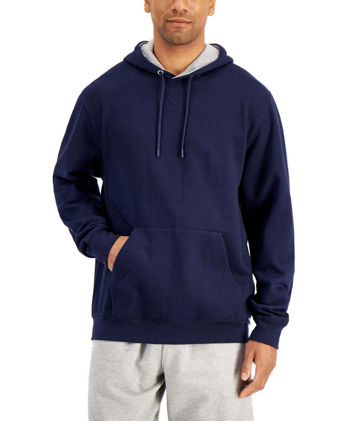 Russell Athletic Men's Fleece Hoodie Sweatshirt Navy Size XXL