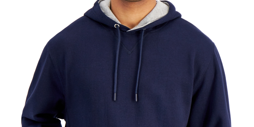 Russell Athletic Men's Fleece Hoodie Sweatshirt Navy Size XXL