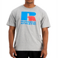 Russell Athletic Men's Lawrence Logo Graphic T-Shirt Gray Size XX-Large
