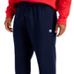 Russell Athletic Men's Open Bottom Fleece Pants Blue Size X-Large