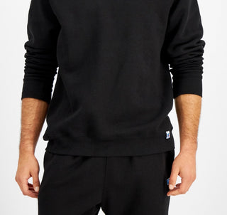 Russell Athletic Men's Solid Fleece Sweatshirt Black Size Medium