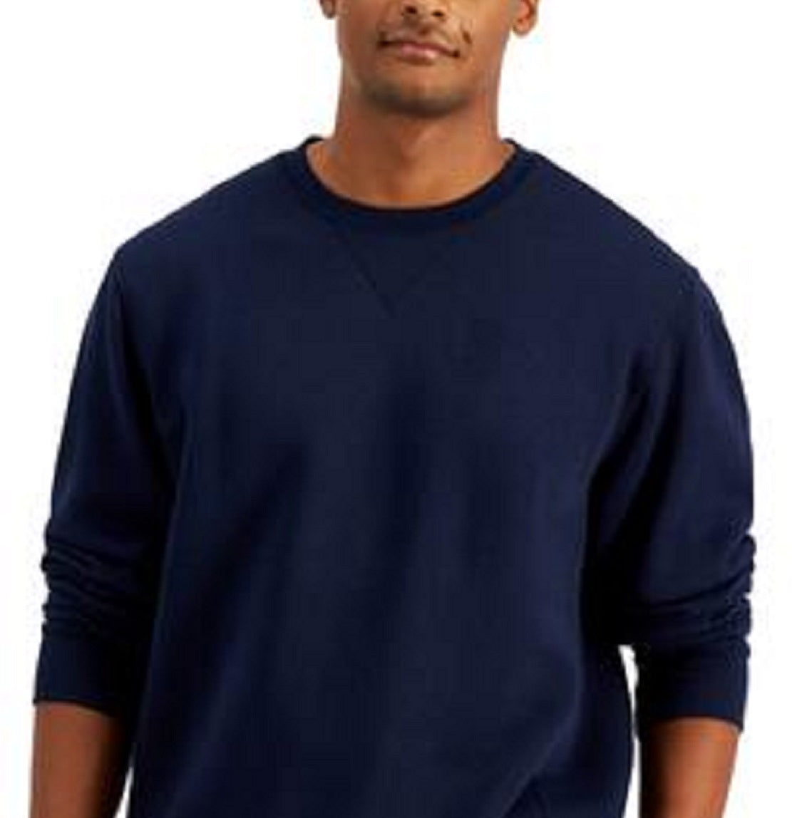 Russell Athletic Men's Solid Fleece Sweatshirt Blue Size Medium