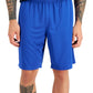 Russell Athletic Men's Mesh Performance Shorts Blue Size Medium