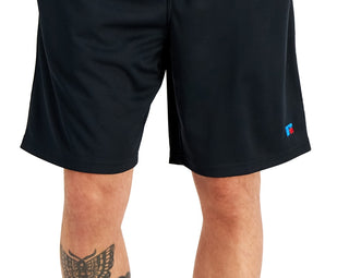 Russell Athletic Men's Mesh Performance 9 Shorts Black Size Small