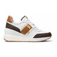 Michael Kors Women's Mabel Trainer Sneaker Brown Size 7