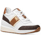 Michael Kors Women's Mabel Trainer Sneaker Brown Size 7