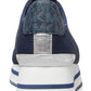 Michael Kors Women's Monique Knit Sneaker Blue Size 7
