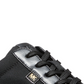 Michael Kors Women's Metallic Textile Lace Up Fashion Sneakers Brown Size 6.5