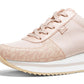 Michael Kors Women's Monique Sneaker Pink Size 7