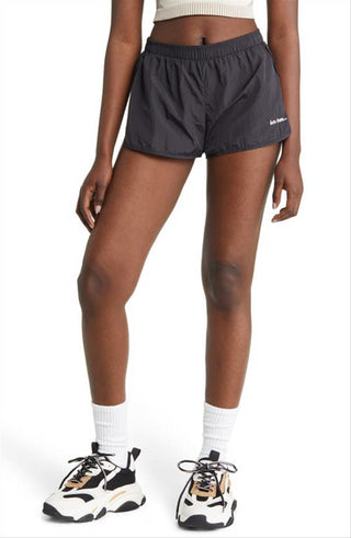 Iets Frans Women's X-Small Nylon Runner Shorts in Black from Nordstrom